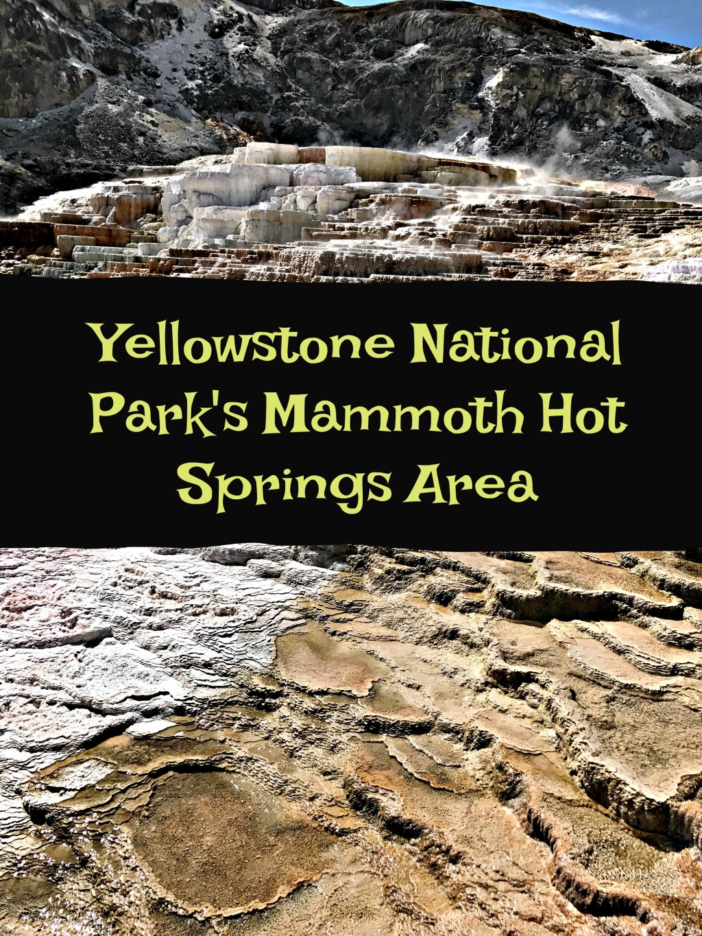 That’s WY: Yellowstone National Park Mammoth Hot Springs&nbsp;Area