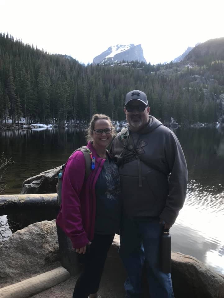 Wayne and I at Bear Lake